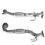 SEAT ALHAMBRA 1.9 09/97-05/00 Front Pipe