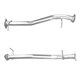 LAND ROVER DISCOVERY 2.5 11/98-06/04 Centre Silencer Replacement Pipe BM50466