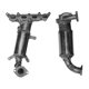 ALFA ROMEO MITO 1.4 10/09-09/13 Catalytic Converter BM92371H