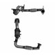 FORD FIESTA 1.0 09/12 on Catalytic Converter BM91754H + FK91754C
