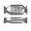 NISSAN SUNNY 1.6 10/90-09/92 Catalytic Converter