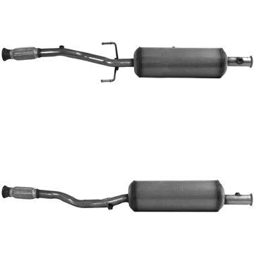 CITROEN C3 PICASSO 1.6 01/15 on Diesel Particulate Filter