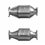 KIA SPORTAGE 2.0 01/08-05/10 Catalytic Converter
