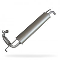 RENAULT TWINGO 1.0 09/14 on Rear Exhaust Box Silencer ERN1031