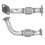 TOYOTA CARINA 1.8 01/96-11/97 Front Pipe