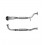 HYUNDAI PONY 1.5 10/92-10/94 Front Pipe