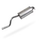 RENAULT TWINGO 1.2 03/07 on Rear Exhaust Box Silencer ERN975