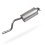 RENAULT TWINGO 1.2 03/07 on Rear Exhaust Box Silencer
