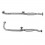 NISSAN MAXIMA 3.0 06/92-06/94 Front Pipe