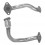 RENAULT CLIO 1.2 07/94-05/98 Front Pipe