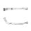 VOLVO 940 2.3 09/90-02/95 Front Pipe