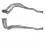 VAUXHALL CAVALIER 2.0 08/90-08/94 Front Pipe