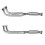 ALFA ROMEO 164 2.0 07/90-05/93 Front Pipe
