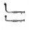 SAAB 9000 2.0 10/90-09/93 Front Pipe