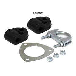 VAUXHALL CORSA 1.2 Link Pipe 07/06 on BM50156 + FK50156C