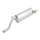 VAUXHALL Corsa 1.2 07/06 on Rear Exhaust Box Silencer EGM735