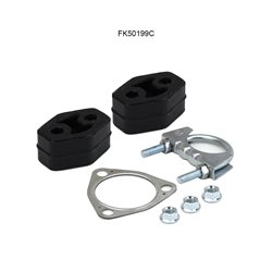 SEAT IBIZA 1.2 11/05-05/15 Centre Exhaust Box Silencer BM50199 + FK50199C