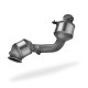 MERCEDES E180 2.0 04/14-12/15 Catalytic Converter BM92192H + FK92192C