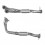 SAAB 9000 2.0 10/92-10/93 Front Pipe