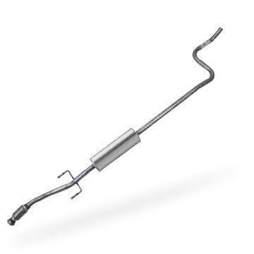 CITROEN C3 1.2 07/16 on Centre Exhaust Box Silencer