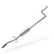 CITROEN C3 1.2 07/16 on Centre Exhaust Box Silencer EPG929