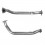 RENAULT ESPACE 2.2 06/91-03/97 Front Pipe
