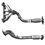 FORD FOCUS 1.6 08/98-09/04 Front Pipe