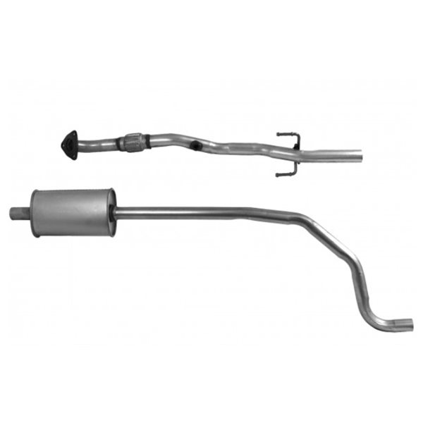 Vauxhall Corsa D 1.4 Turbo Black Edition  12-14  Venom Box Delete Rear Performance Exhaust