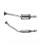 CITROEN XSARA 2.0 02/99-08/00 Catalytic Converter