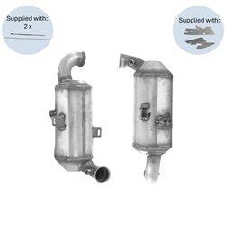 CITROEN JUMPY 1.6 11/11-03/16 Diesel Particulate Filter BM11785H