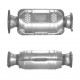 NISSAN PRIMERA 1.6 04/93-06/96 Catalytic Converter BM90736
