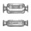 NISSAN PRIMERA 1.6 04/93-06/96 Catalytic Converter